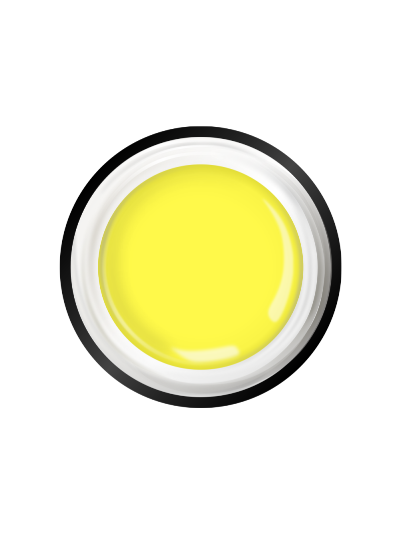 Купить гель-краску для маникюра с липким слоем GO-50 Lemon Juice Gel One