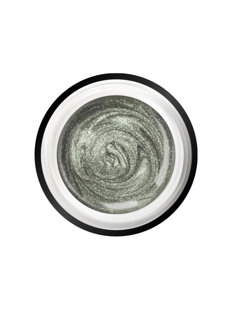 Купить гель-краску для маникюра с липким слоем GO-60 Silver Beige Gel One