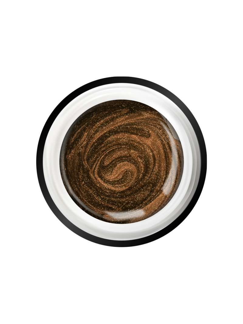 Купить гель-краску для маникюра с липким слоем GO-78 Choco Pearl Gel One