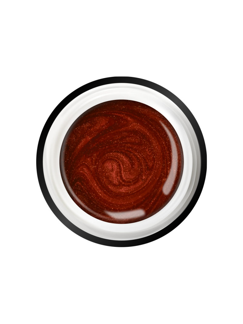 Купить гель-краску для маникюра с липким слоем GO-80 Brandy Gel One