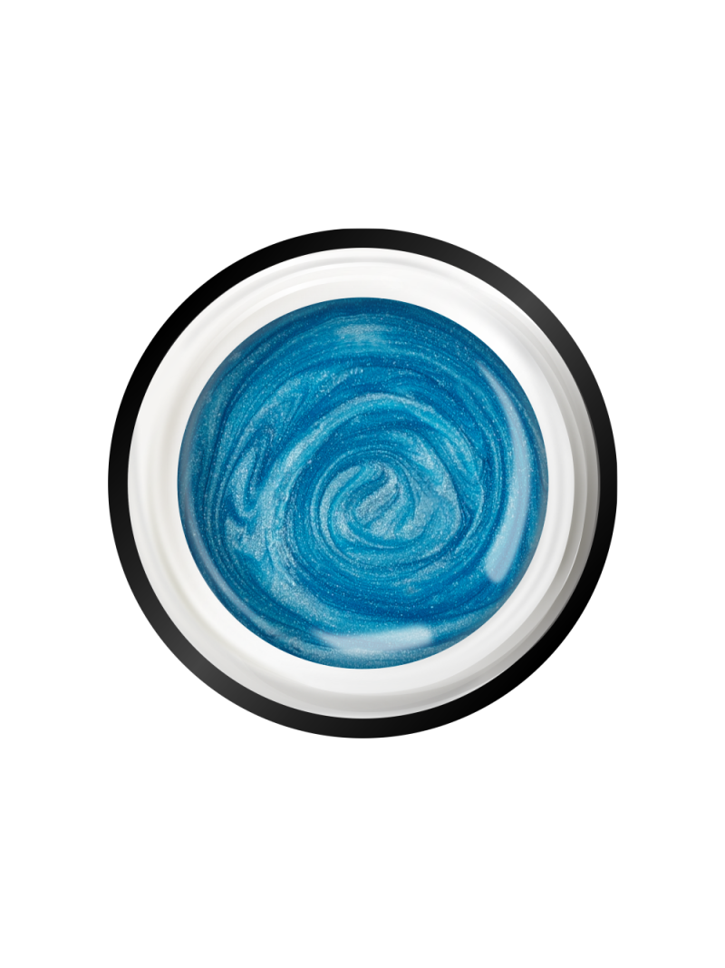 Купить гель-краску для маникюра с липким слоем GO-109 Aquamarine Gel One