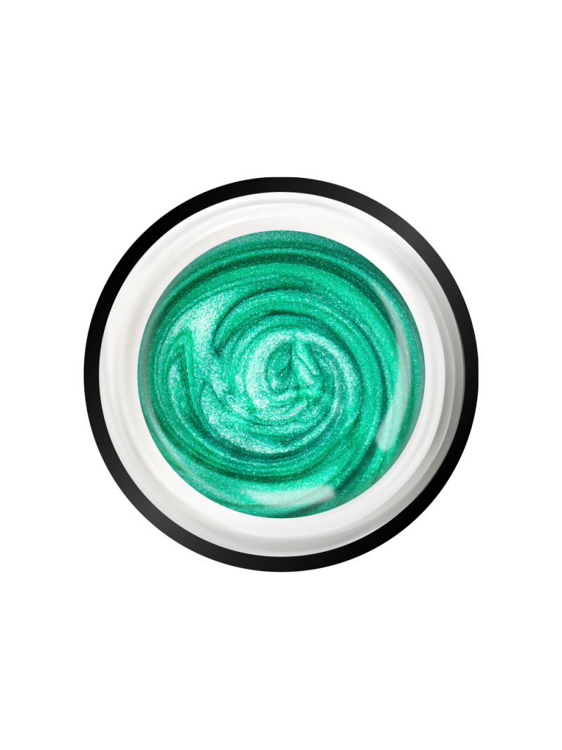 Купить гель-краску для маникюра с липким слоем GO-110 Mint Lace Gel One