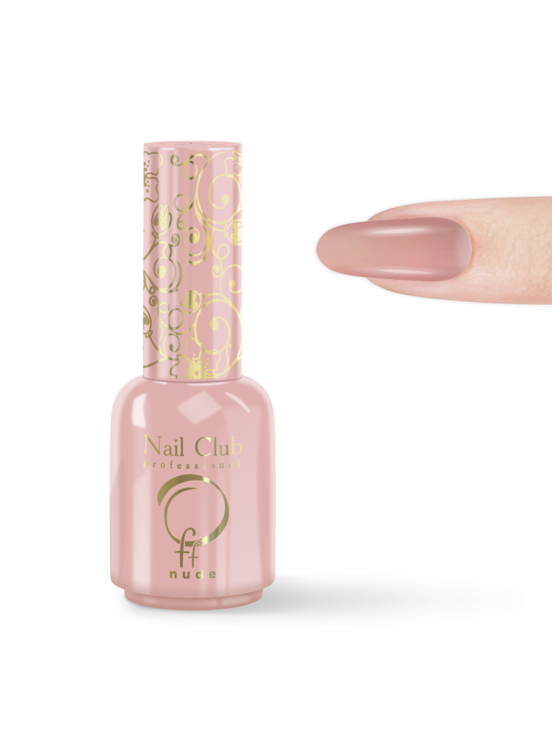 Купить камуфлирующий топ-гель для ногтей без липкого слоя OFF Nude Nail Club