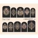 Слайдер-дизайн для ногтей ORNAMENT 146