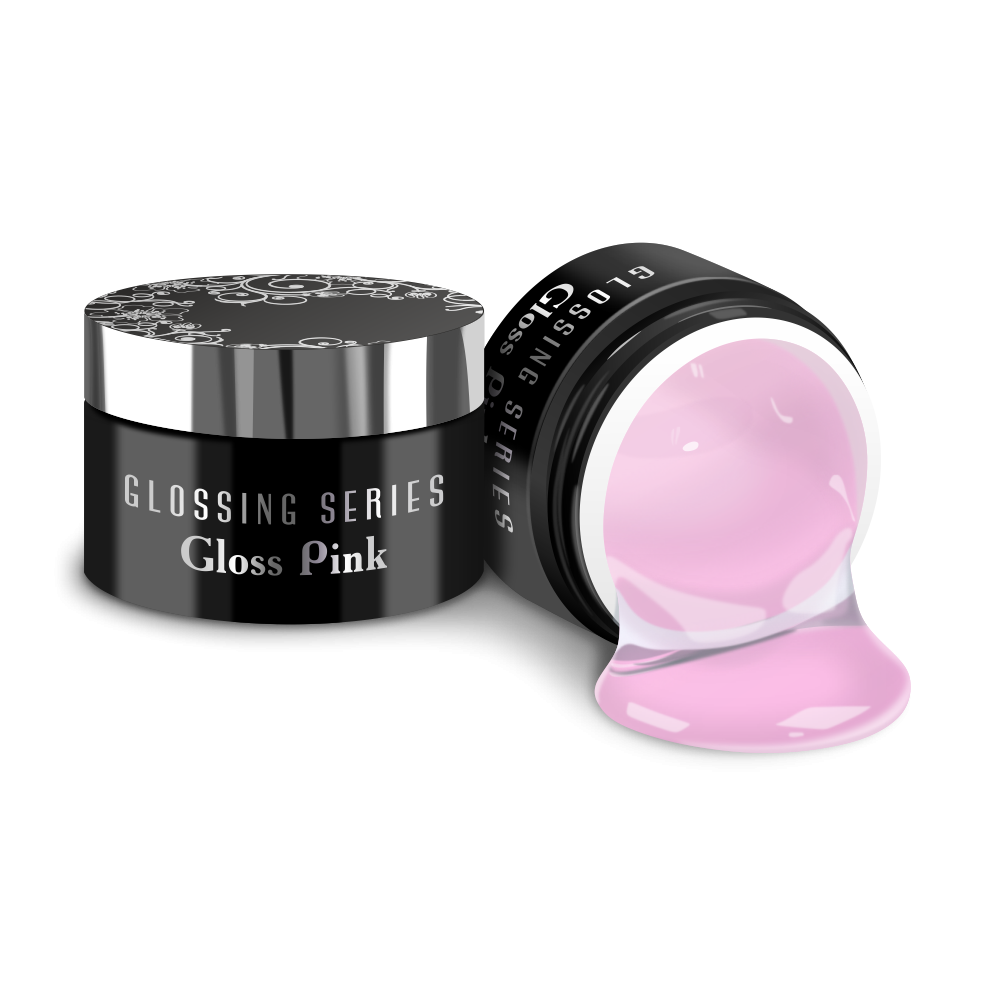 Глянцевый топ-гель для ногтей Gloss Pink