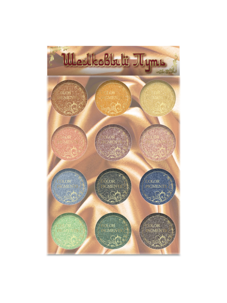 Купить набор пигментов для ногтей «Белый Ангел» пастельных цветов