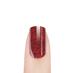 Гель-краска для ногтей с блёстками GGR-01 Ruby of Tanzania