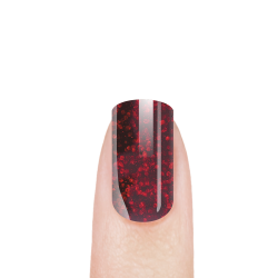 Гель-краска для ногтей с блёстками GGR-03 Ruby of Sri Lanka