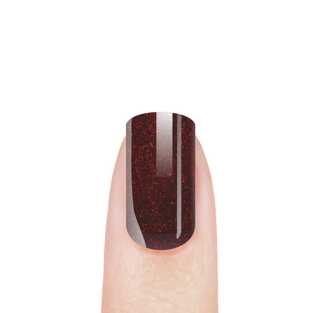 Гель-краска для ногтей с блёстками GGR-05 Ruby of Myanmar