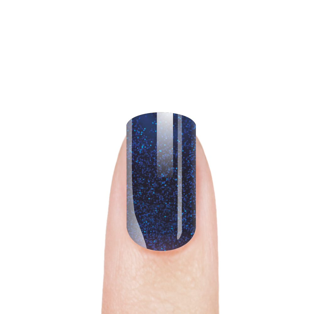 Гель-краска для ногтей с блёстками GGS-03 Sapphire of U.S.A.