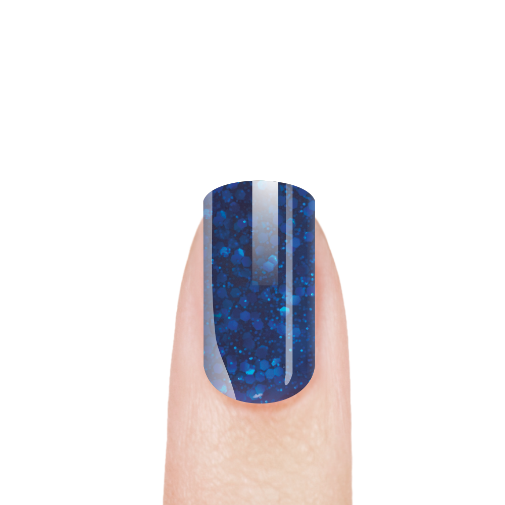 Гель-краска для ногтей с блёстками GGS-04 Sapphire of Australia