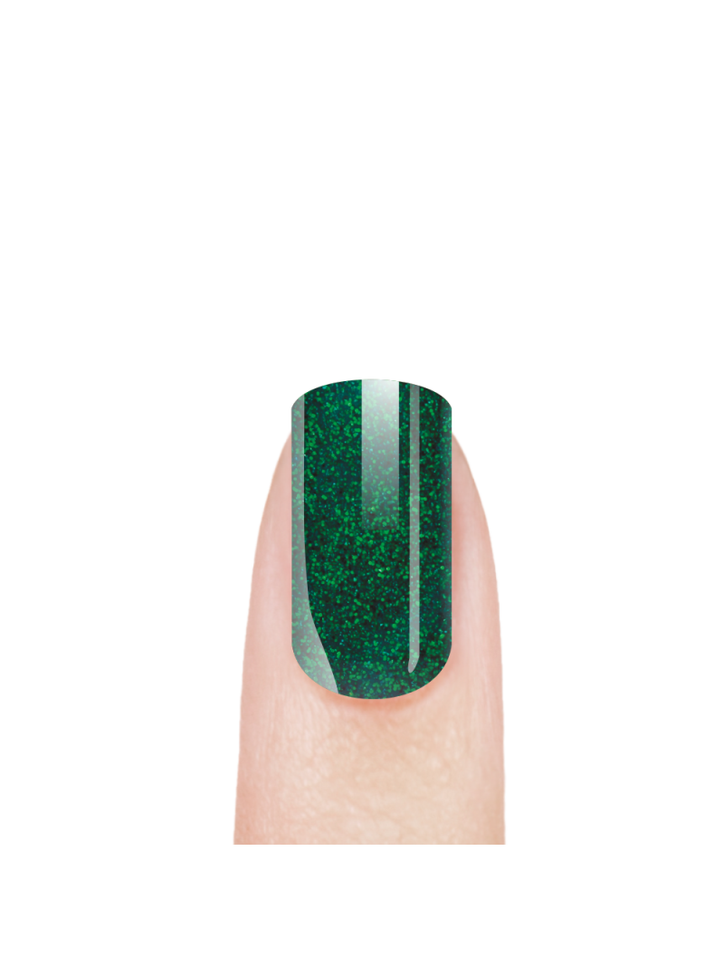 Купить гель-краску для ногтей с блёстками GGE-06 Emerald of RSA