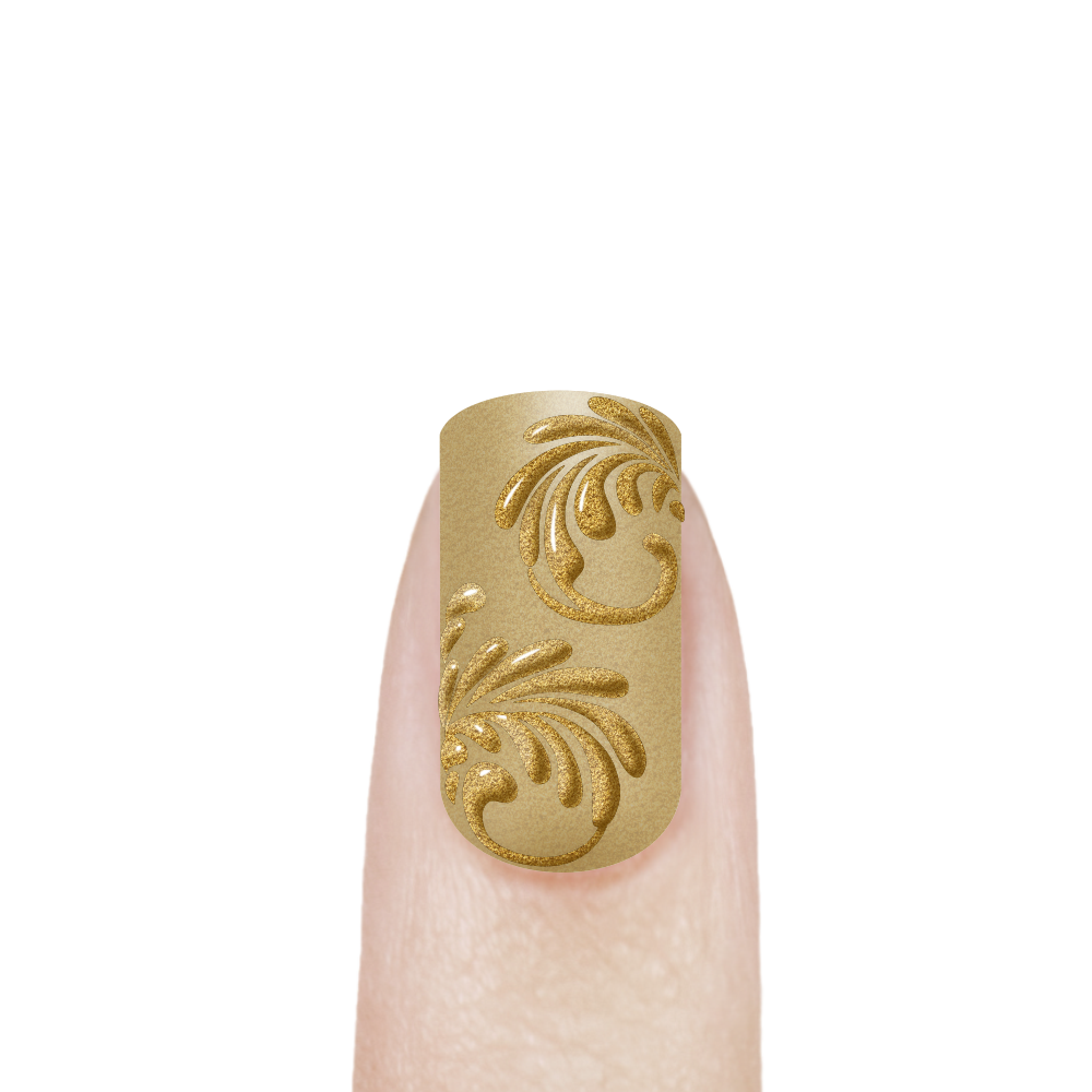 Гель-краска для 3D объёмной росписи ногтей PASTA-03 Gold Luxury
