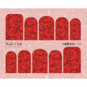 Слайдер-дизайн для ногтей ROSES 155