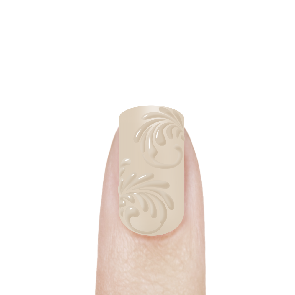 Гель-краска для 3D объёмной росписи ногтей PASTA-25 Papillon