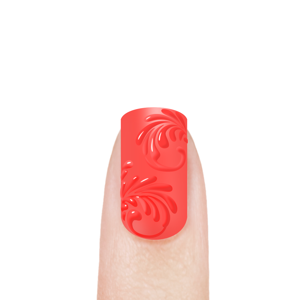Гель-краска для 3D объёмной росписи ногтей PASTA-31 Crazy Berry