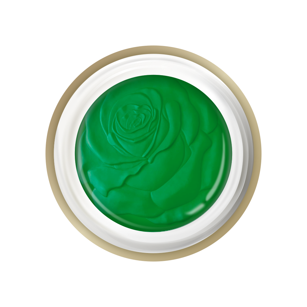 Гель-краска для 3D объёмной росписи ногтей PASTA-35 Green Apple