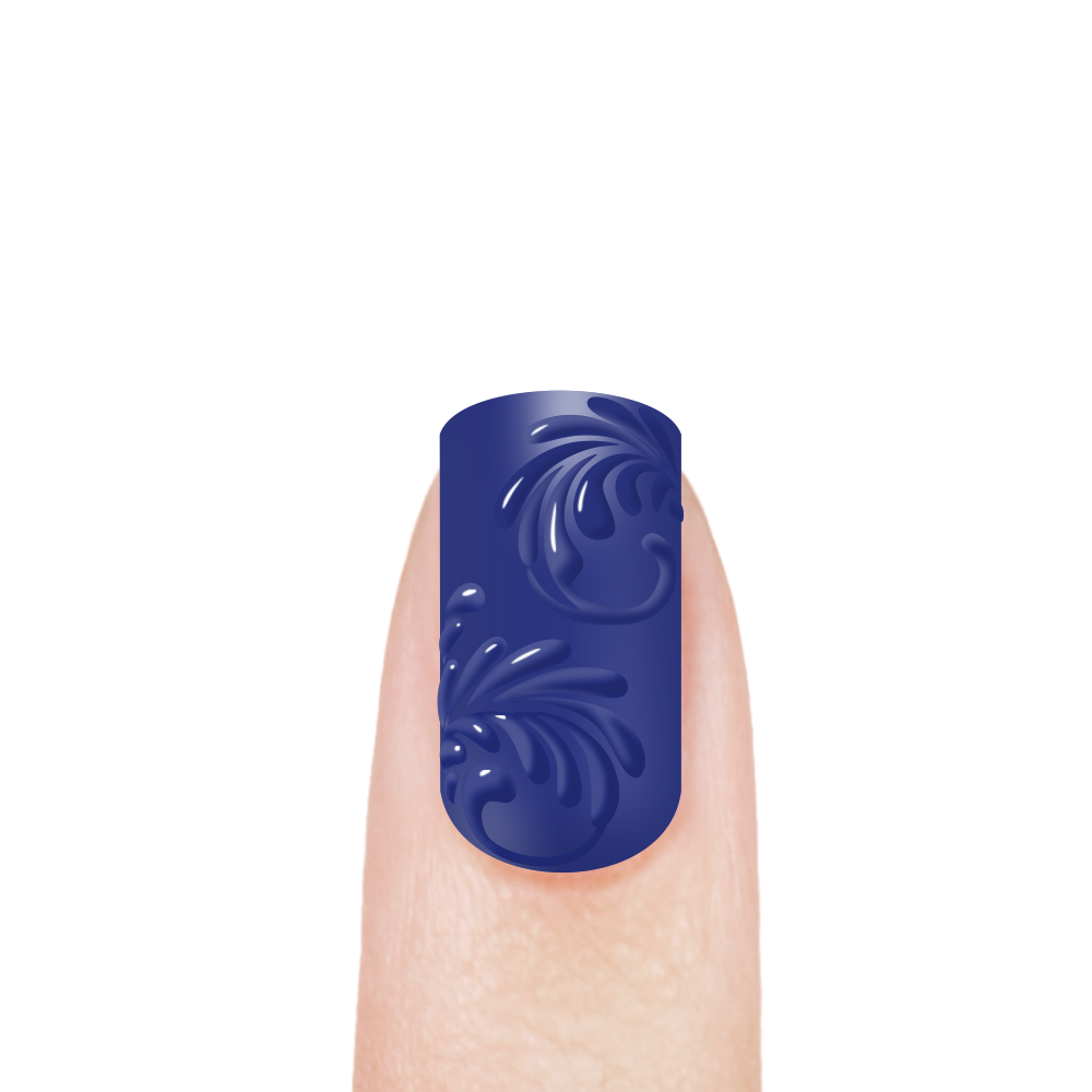 Гель-краска для 3D объёмной росписи ногтей PASTA-36 Blue Ocean