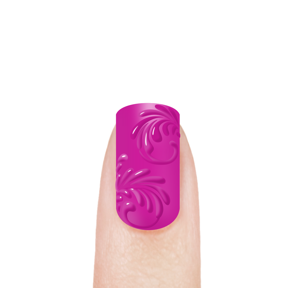 Гель-краска для 3D объёмной росписи ногтей PASTA-45 Exotic Fruit