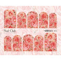 Слайдер-дизайн для ногтей ROSES 164