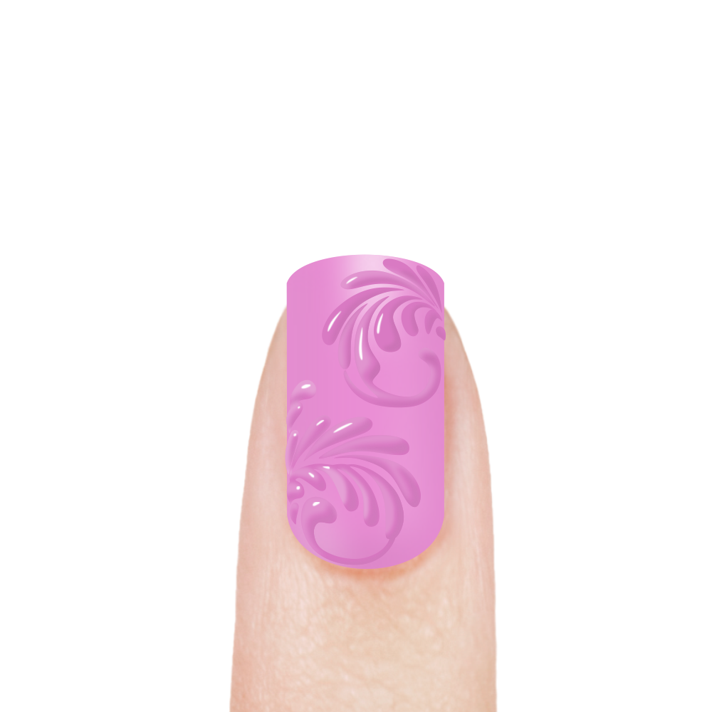 Гель-краска для 3D объёмной росписи ногтей PASTA-47 Orchid