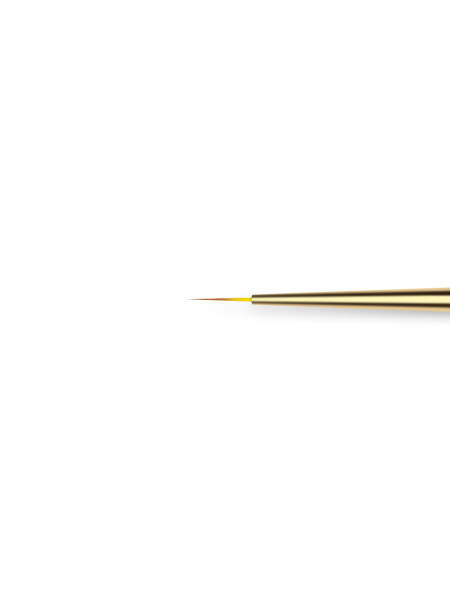 Купить тонкую маникюрную кисть для прорисовок гель-красками 1 Soft Lines