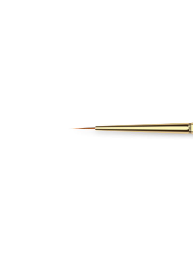 Купить тонкую маникюрную кисть для прорисовок гель-красками 1 Strong Lines