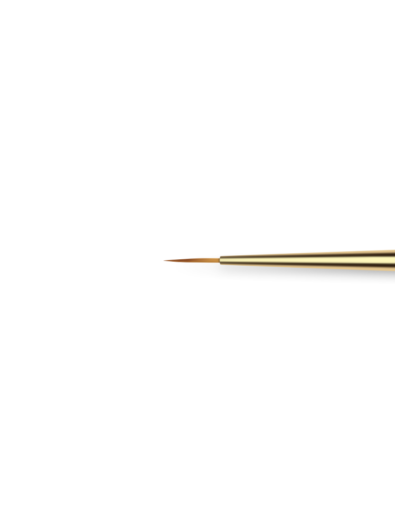 Купить тонкую маникюрную кисть для прорисовок 1/3N-RG