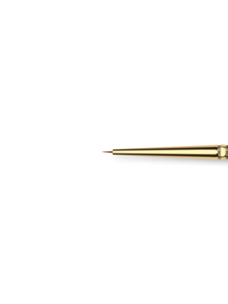 Купить маникюрную кисть из меха колонка для росписи 00К-КК