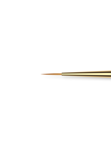 Купить маникюрную кисть из меха колонка для прорисовок 1/4К-КК