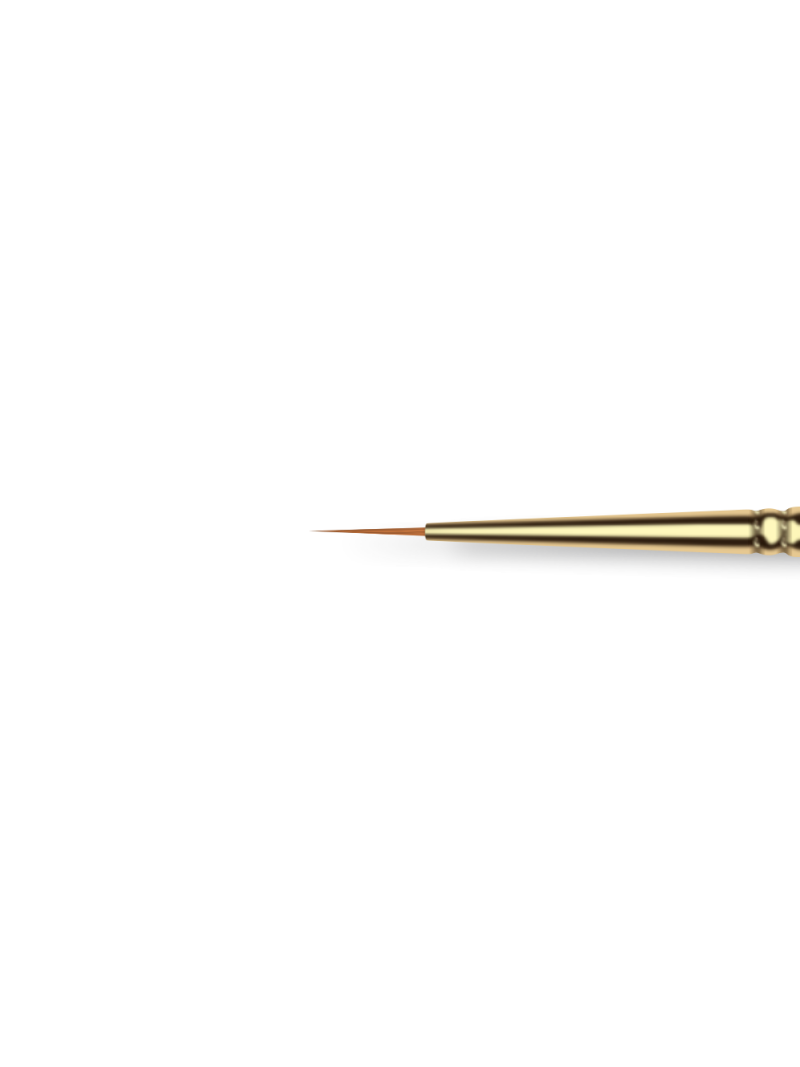 Купить тонкую маникюрную кисть для прорисовок гель-красками 2 Strong Lines