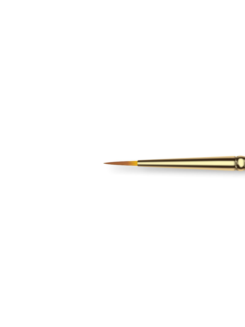 Купить маникюрную кисть для мазковой росписи 2/2N-RG