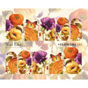 Слайдер-дизайн для ногтей FLOWERS 183