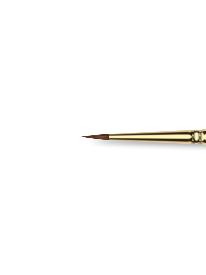 Купить маникюрную кисть из меха белки для техники набивка 2B-DK