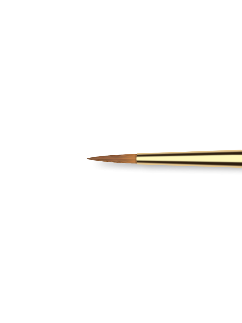 Купить маникюрную кисть из меха колонка для росписи 2/2K-KK