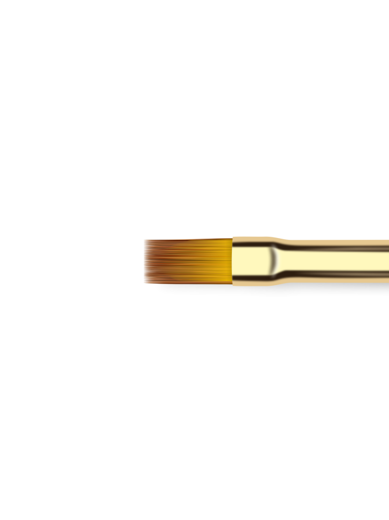 Купить маникюрную кисть для френча и росписи 6N-FR/G-D