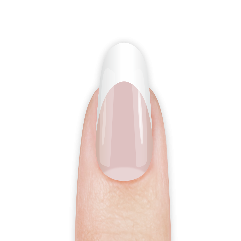 Прозрачная акриловая пудра для моделирования ногтей Crystal Pink