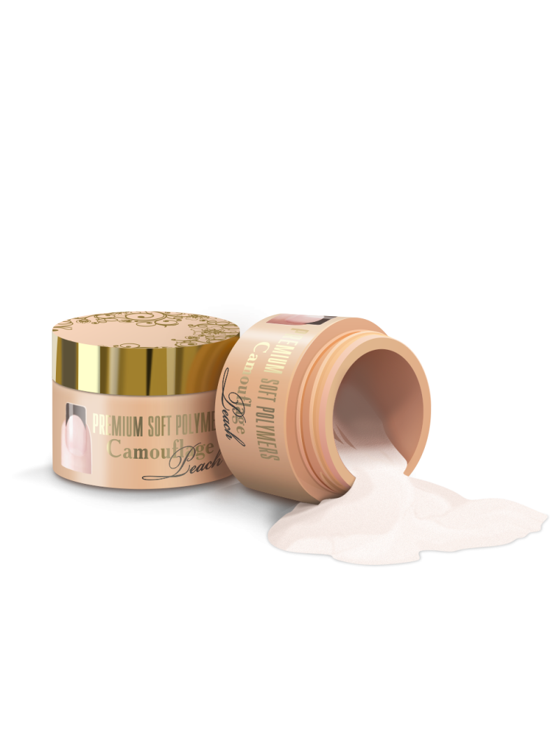 Купить камуфлирующую акриловую пудру для моделирования ногтей Camouflage Peach