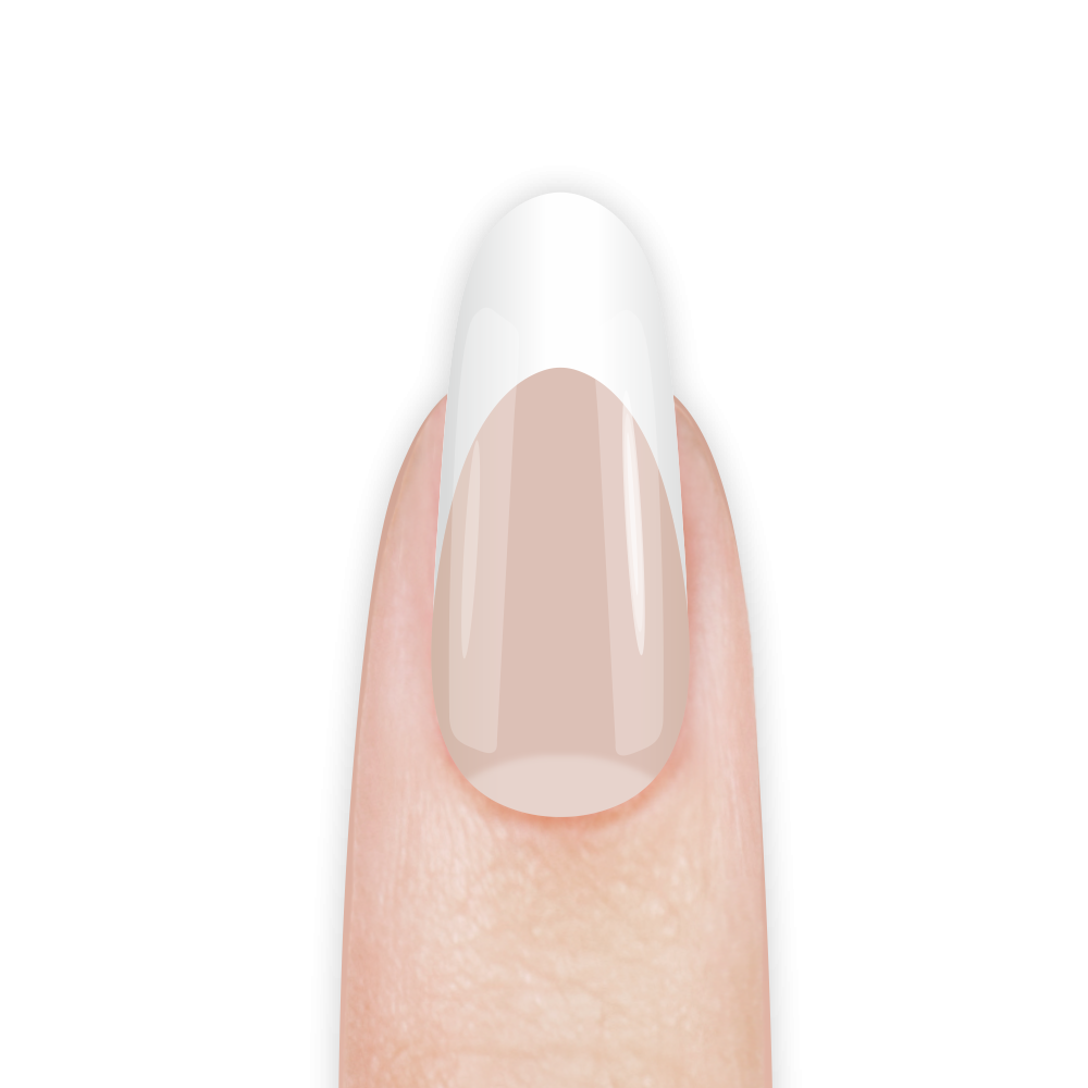 Камуфлирующая акриловая пудра для моделирования ногтей Arctic White