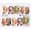 Слайдер-дизайн для ногтей М POP ART 198