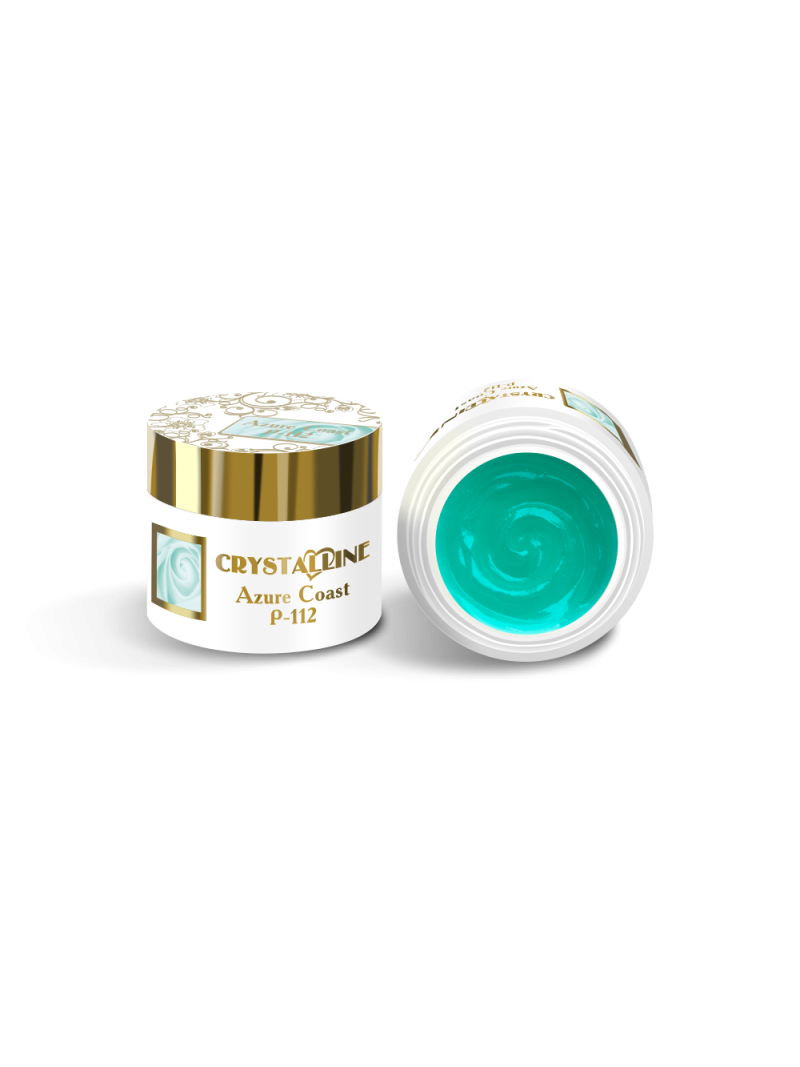 Купить хрустальный гель-пластилин для лепки на ногтях P-112 Azure Coast CRYSTALLINE