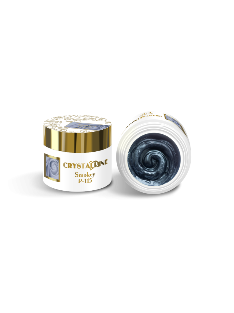 Купить хрустальный гель-пластилин для лепки на ногтях P-115 Smokey CRYSTALLINE