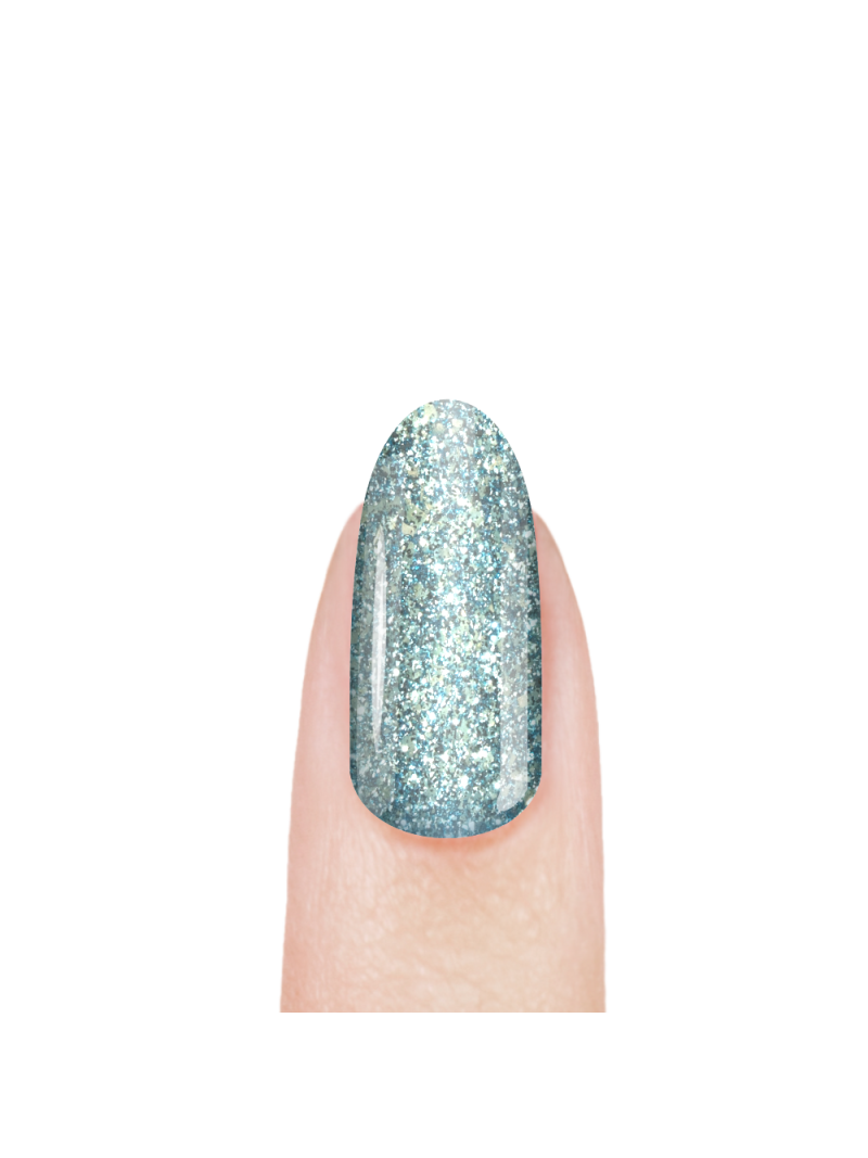 Купить гель-краску для ногтей с металлическими хлопьями S-17 Millenium