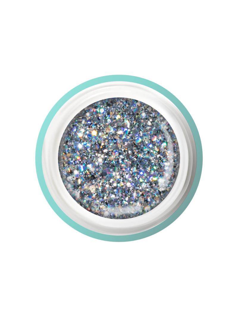 Купить гель-краску для ногтей с металлическими хлопьями S-27 Differention