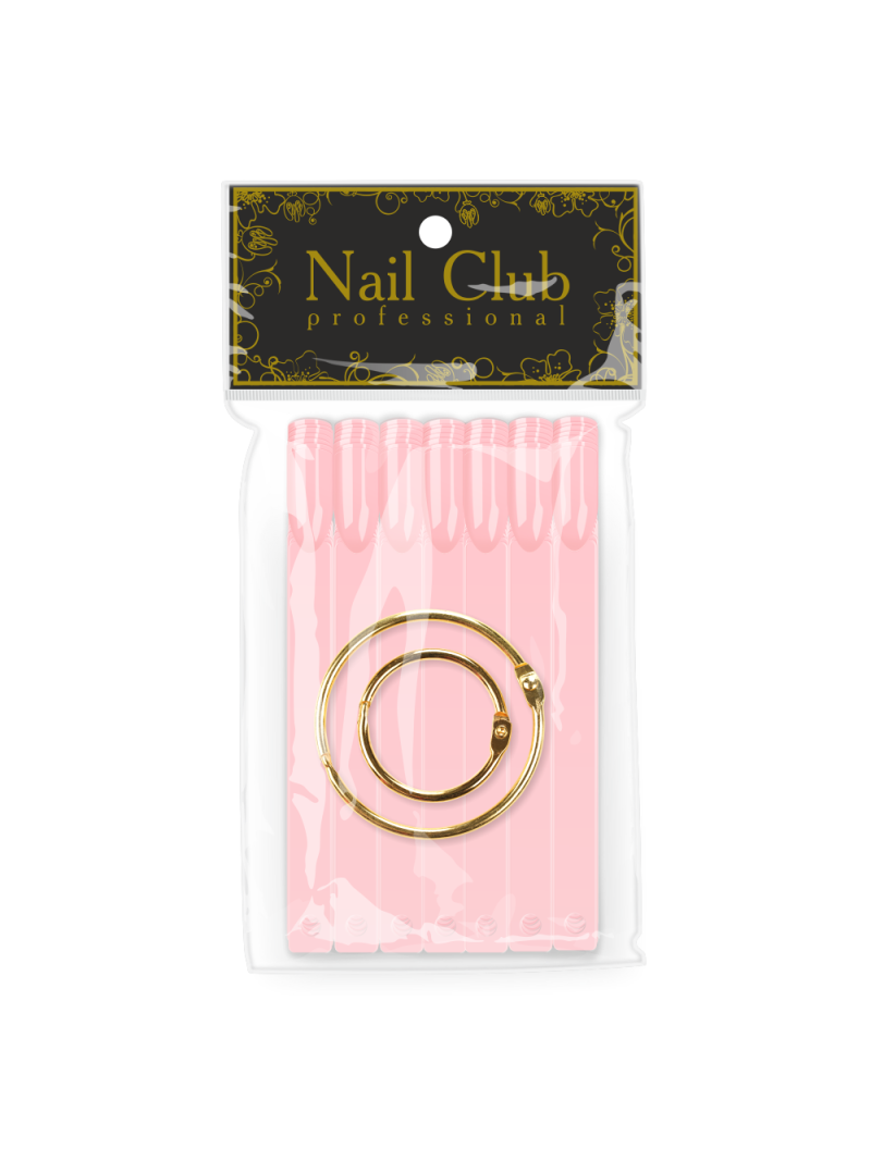 Купить типсы для демонстрационного дизайна ногтей квадратной формы на веере розовые