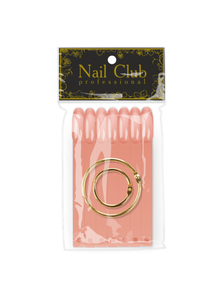 Купить типсы для демонстрации дизайна ногтей на кольце миндаль камуфлирующие