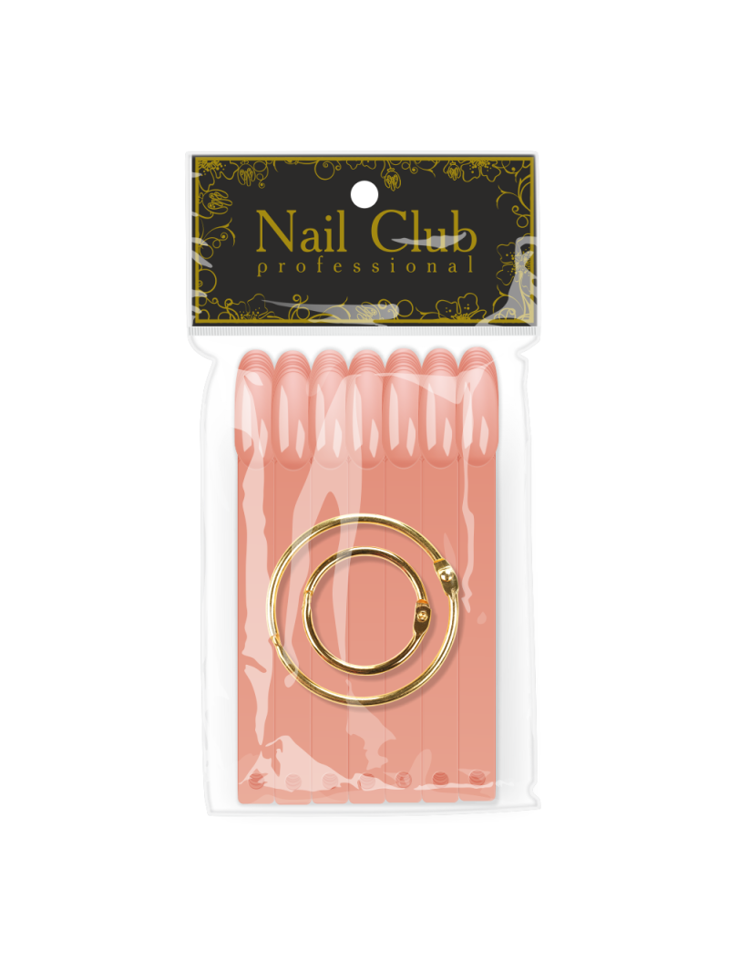 Купить типсы для демонстрации дизайна ногтей на кольце миндаль камуфлирующие