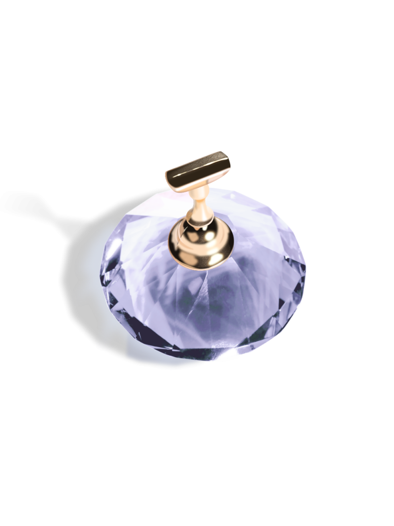 Купить демонстрационную подставку-держатель для типс Сиреневый Сапфир