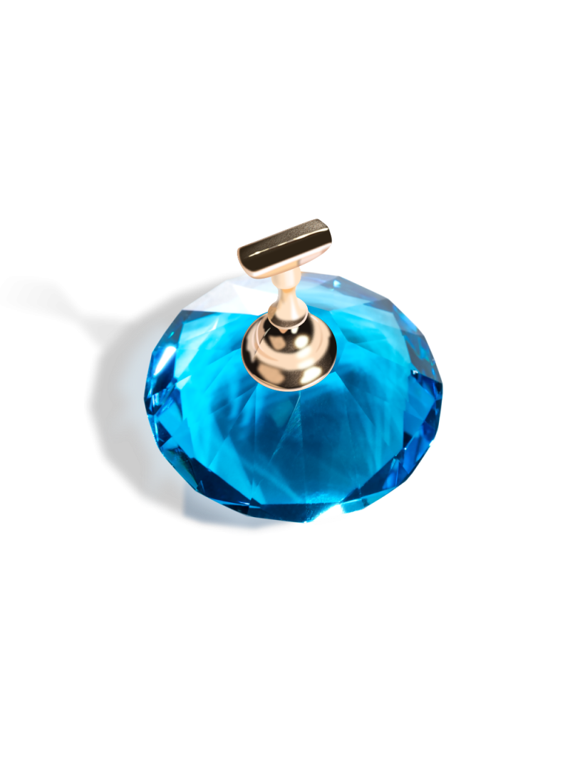 Купить демонстрационную подставку-держатель для типс Граненый Аквамарин