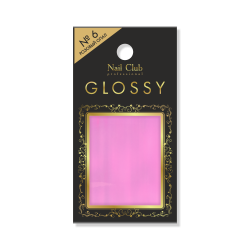 Фольга с эффектом битого стекла для дизайна ногтей GLOSSY №6...